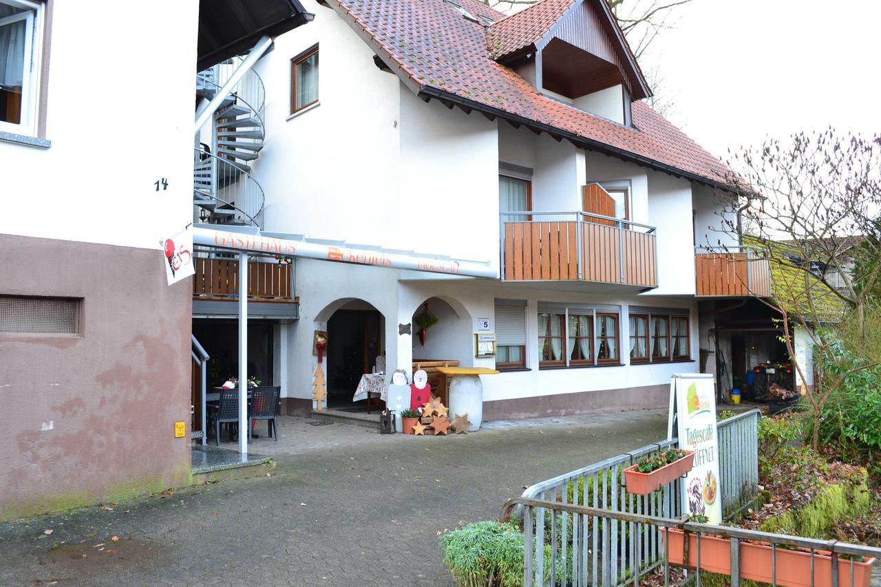 Gaestehaus Tagescafe Eckenfels Ohlsbach Bagian luar foto
